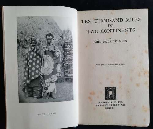 Ten Thousand Miles in Two Continents. Ness, Mrs. P.