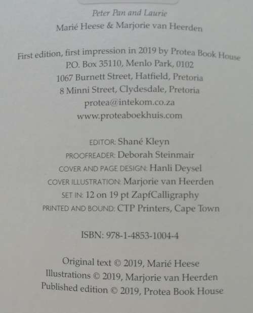 Peter Pan en Laurie / Marie Heese