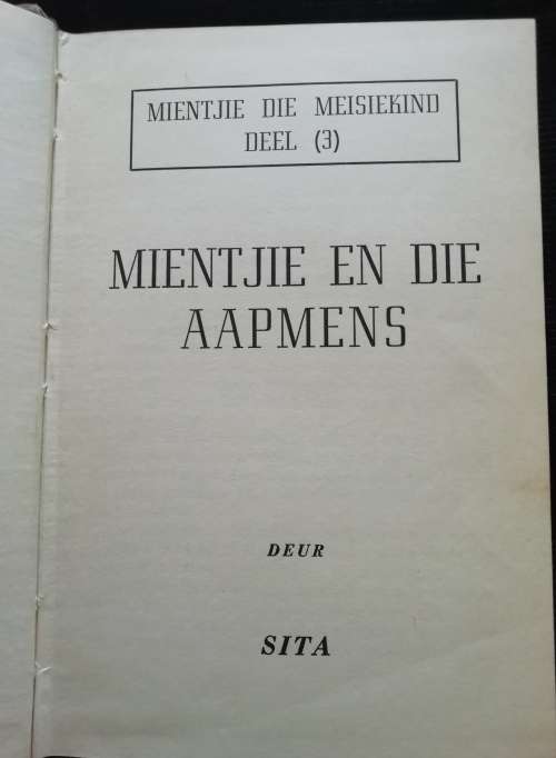 MIENTJIE EN DIE AAPMENS / SITA (1955)