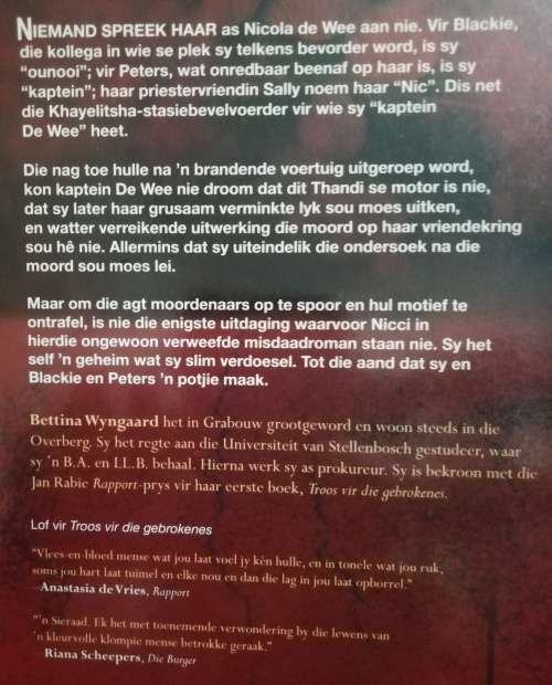VUILSPEL / Bettina Wyngaard (Wenner van die 2010 Jan Rabie Rapport-Prys)