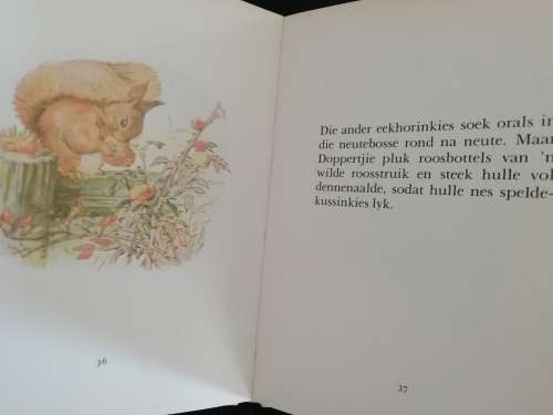 EERSTE AFRIKAANSE UITGAWES deur Beatrix Potter (18 Boekies)