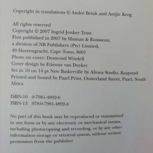 Black Butterflies - Selected Poems - Ingrid Jonker