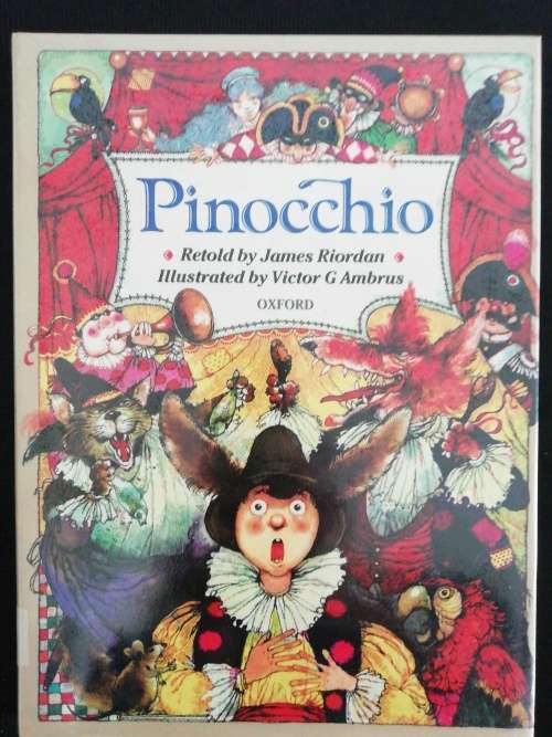 PINOCCHIO by Carlo Collodi, James Riordan