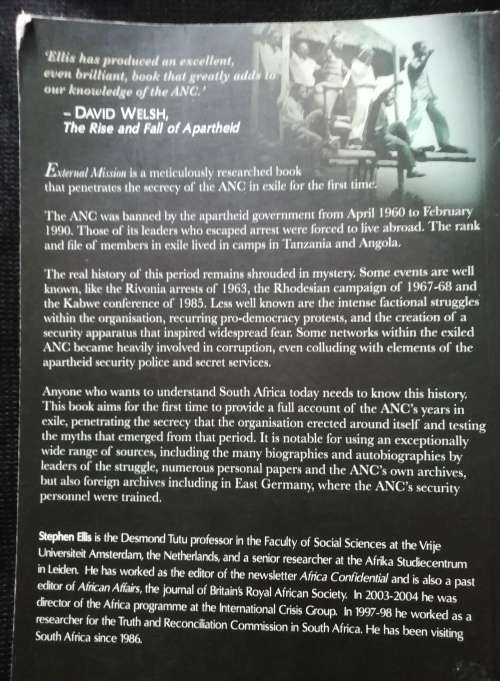External Mission - The ANC In Exile / Stephen Ellis