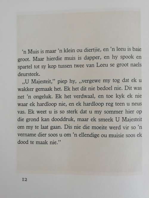 FABELS VAN AESOPUS ( Deel 1 and 2) Eerste uitgawes