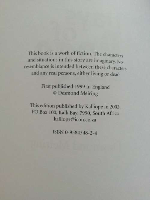 Days of Rage / Desmond Meiring
