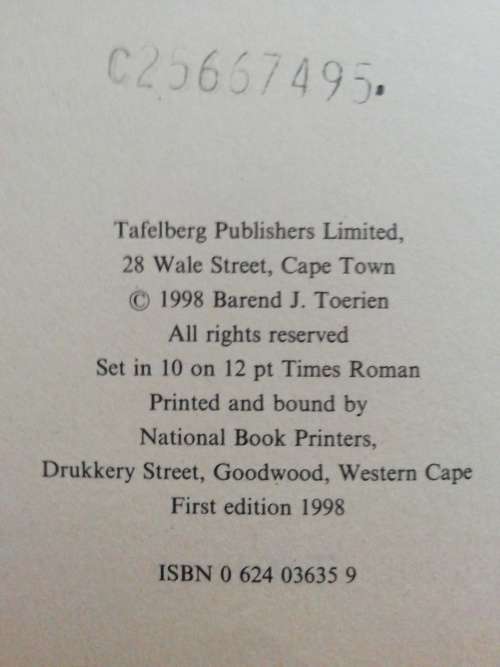 Afrikaans Literature in Translation / Barend J. Toerien