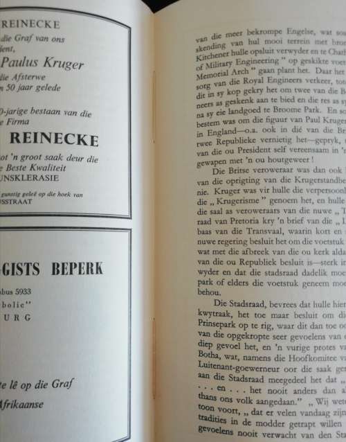 Die Geskiedenis van die Krugerstandbeeld  / JH Breytenbach