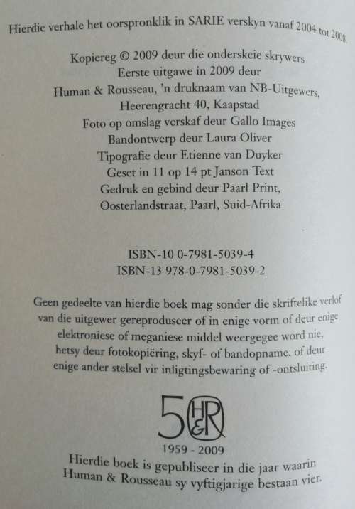 Sarie 40 Flitsverhale - Saamgestel deur Andre le Roux