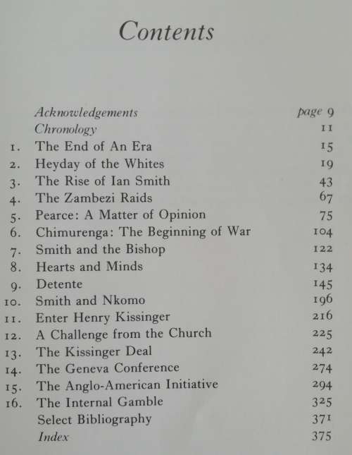 The Past is Another Country: Rhodesia 1890-1979 / Martin Meredith