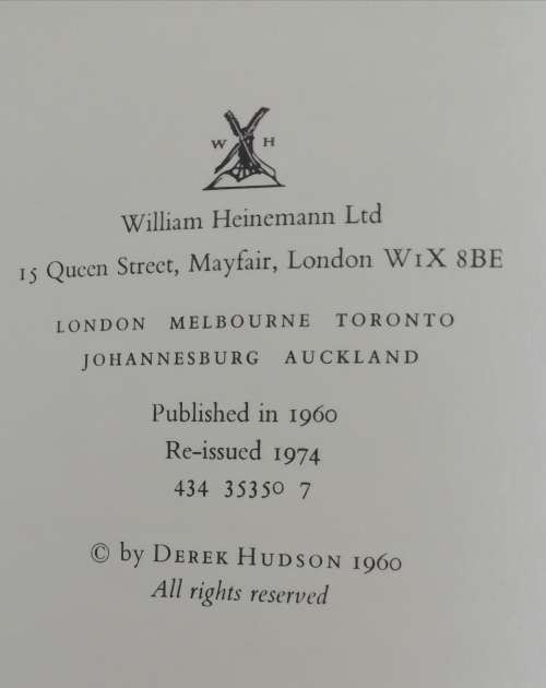 Arthur Rackham : his life and work / Derek Hudson