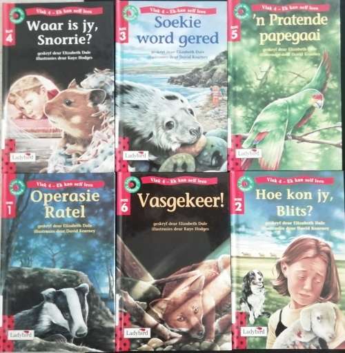 Vlak 4 - Ek kan self lees / Elizabeth Dale : BOEKE 1-6