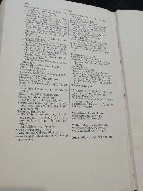 W. P. Schreiner A South African / Erica A. Walker