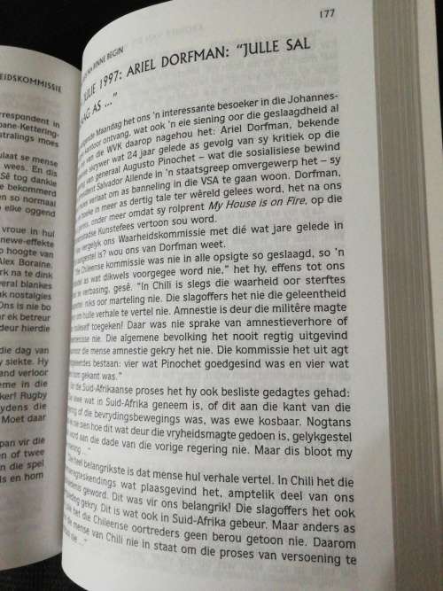 KRONIEK VAN DIE WAARHEIDSKOMMISSIE  /  PIET MEIRING