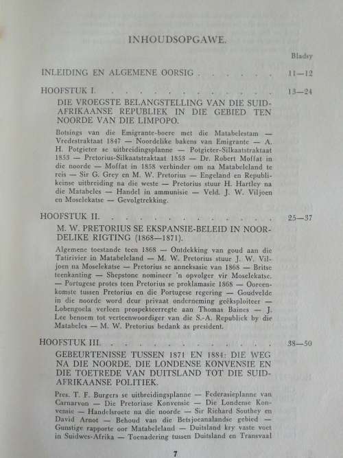 Die Land Noord van die Limpopo in die Expansie-Beleid van Die Suid-Afrikaanse Republiek (1949)