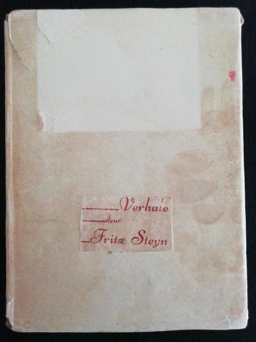 Die Laaste Passasier Steyn, Fritz  Published by Voortrekkerpers Bpk., 1941