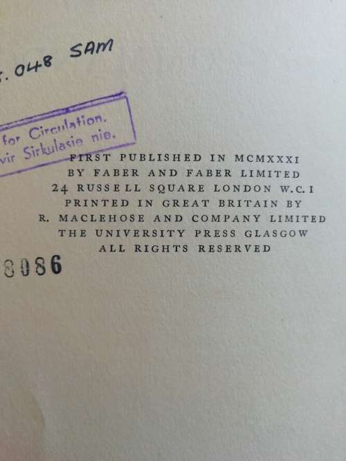 Anti-Commando / Victor Samspon and Ian Hamilton (1931)