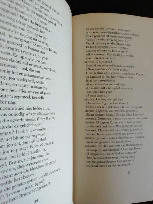 Julius Caesar [Vertaal deur Anna S. Pohl] Shakespeare, William (1966)
