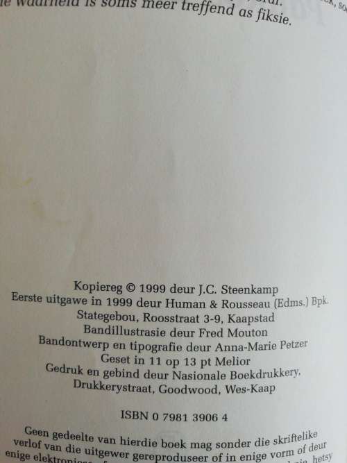 PADKOS uit TOEKA  /  Koot Steenkamp