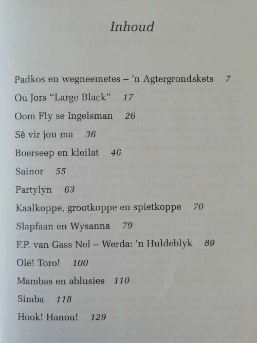 PADKOS uit TOEKA  /  Koot Steenkamp