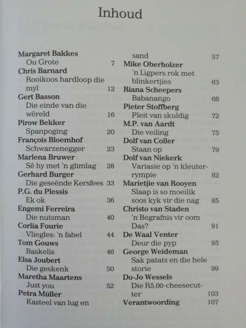 KORTGOLF saamgestel deur Tom Gouws en P. H. Roodt