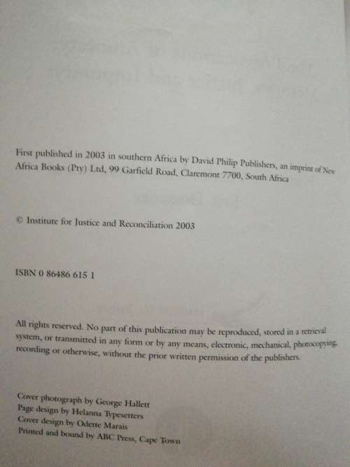 The Provocations of AMNESTY. Memory, Justice and Impunity