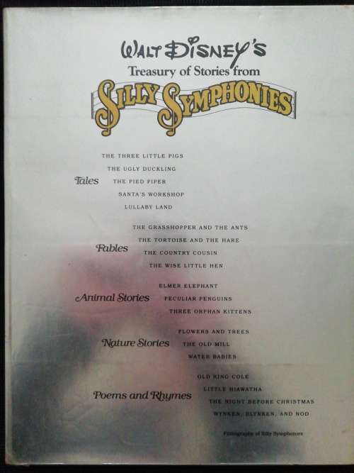 Walt Disney`s Treasury of Stories from Silly Symphonies. Harry N. Abrams Inc., 1981. Darlene Geis.