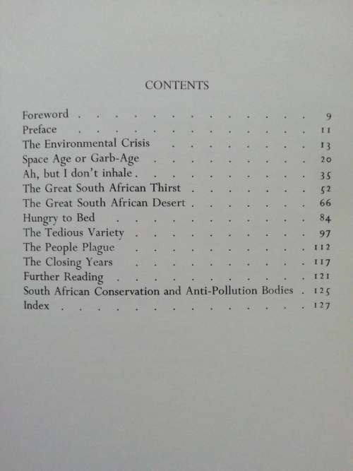 Our Fragile Land, SA Environmental Crisis  /  James Clarke