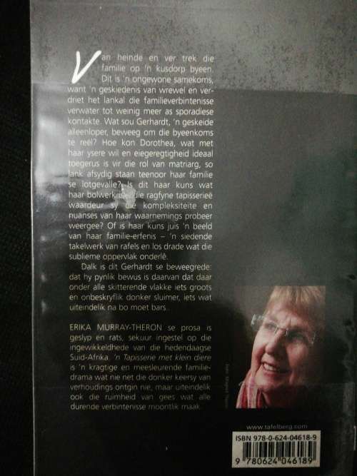 `n Tapisserie met klein diere /  Erika Murray-Theron