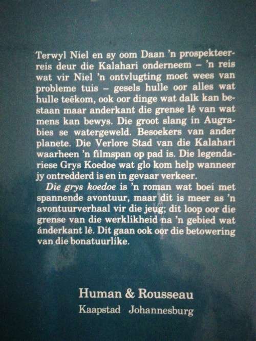 Die Grys Koedoe / P.G. Hendriks