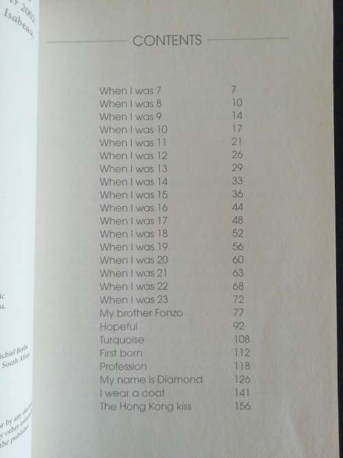 When I Was (25 Stories) by Nataniel