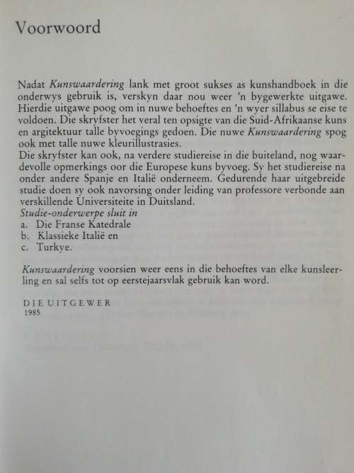 KUNS-WAARDERING / A. S. J. HATTINGH