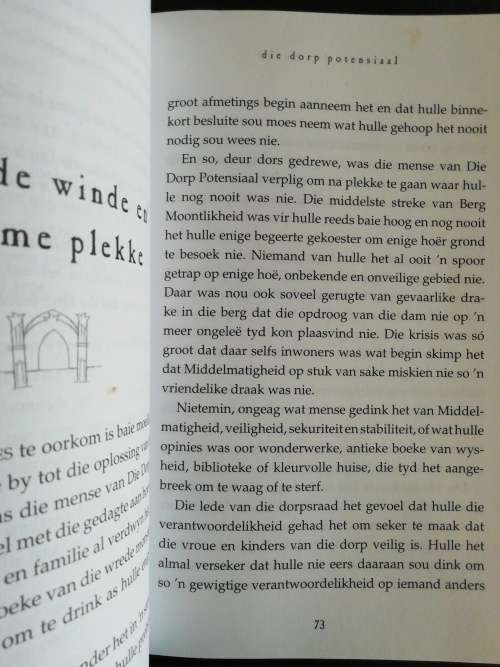 Die dorp Potensiaal  /  Koos van der Merwe