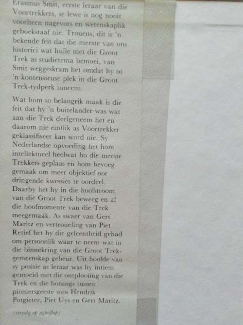 Die Lewe van Erasmus Smit  /  P.S. de Jongh