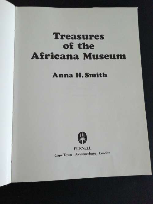 Treasures of the Africana Museum / Anna H. Smith