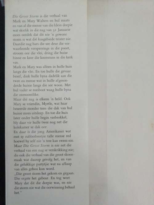 DIE GROOT STORM / HESTER BURTON