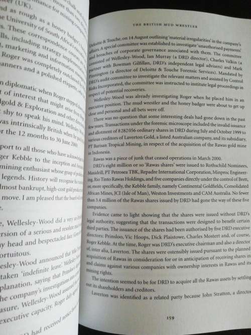 BRETT KEBBLE : The Inside Story  /  Barry Sergeant