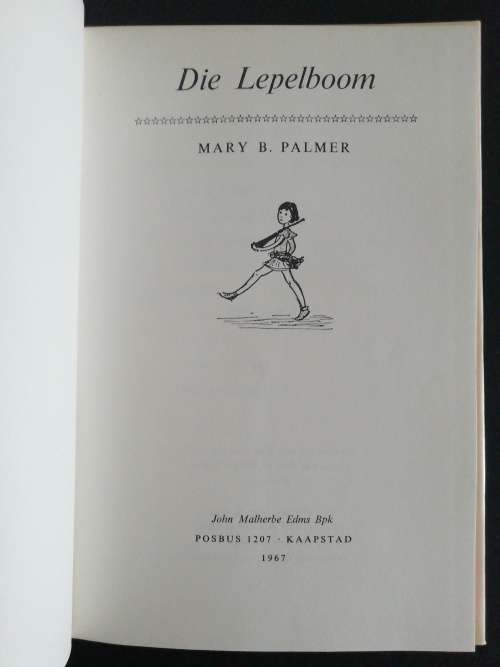 DIE LEPELBOOM / MARY B. PALMER