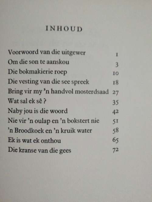 Om die son te aanskou / Audrey Blignault