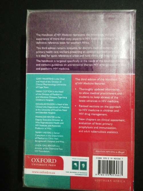 Handbook of HIV medicine -Third Edition