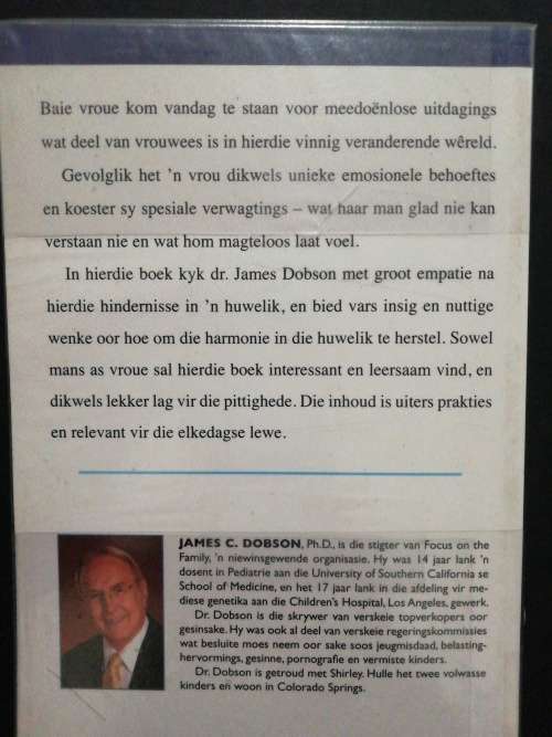 Wat vroue wens hulle mans kon weet  / DR. James Dobson