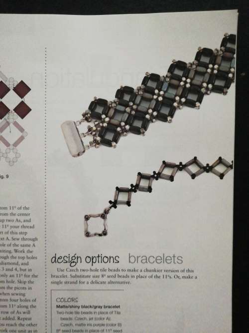 GREAT DESIGNS FOR SHAPED BEADS  /  Anna Elizabeth Draeger