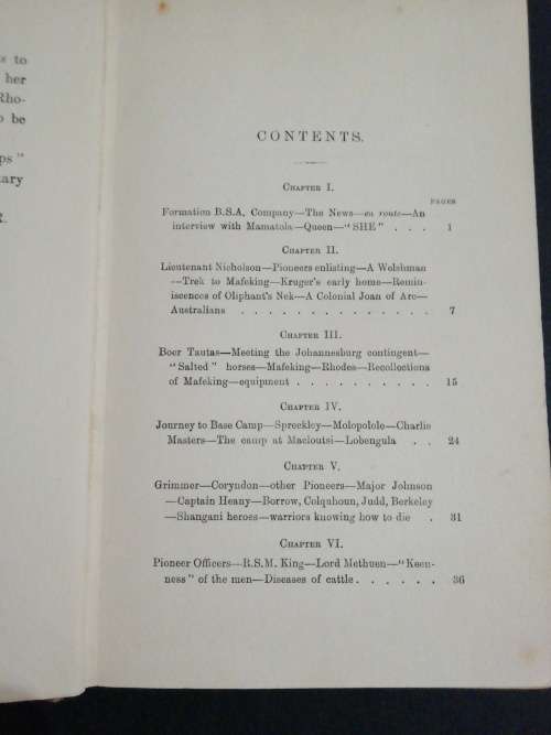 The Pioneers Of Mashonaland (Men Who Made Rhodesia) - First Edition 1914 by Adrian Darter (RARE)