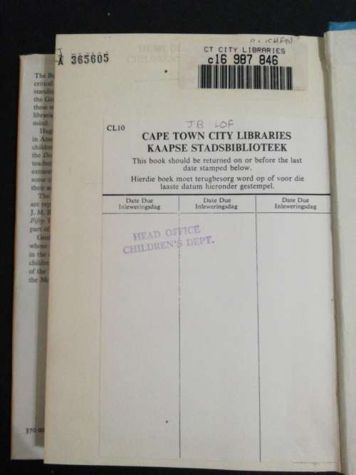 Hugh Lofting / Geoffrey Trease, / J. M. Barrie (Three Bodley Head Monographs)