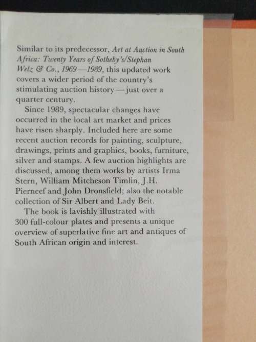 Art at Auction in South Africa by Stephan Welz