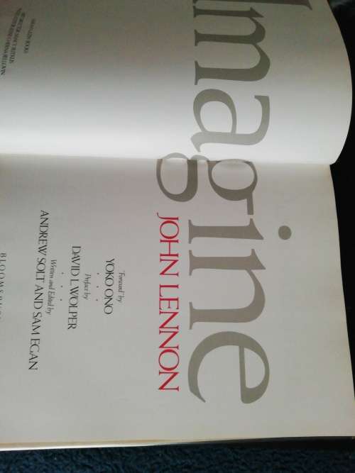 Imagine John Lennon / Written and Edited by Andrew Solt and Sam Egan , Foreword by Yoko Ono