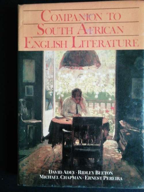 Companion To South African English Literature  /  David Adey........