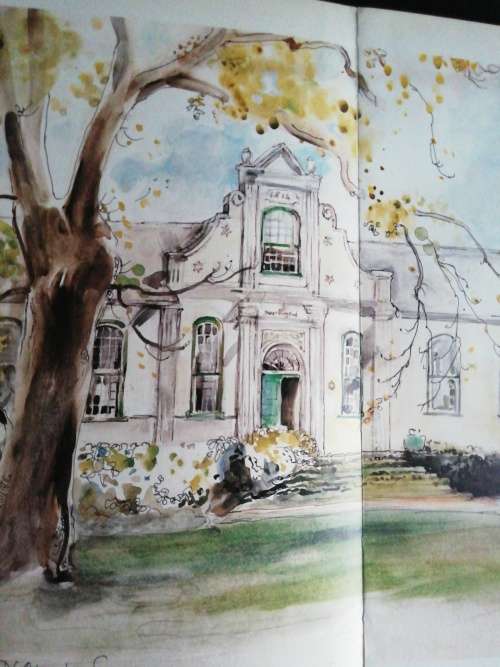Wine Farms of the Western Cape  /  Joy Collier (Signed and numbered limited edition: 436 of 1500)