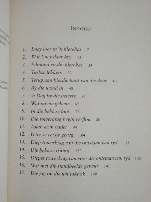 Die leeu, die heks en die klerekas  /  C. S. Lewis