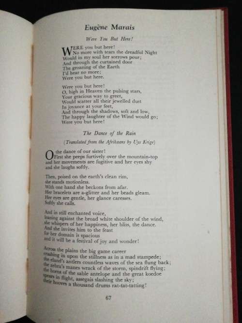 Poets in South Africa  an anthology / Roy Macnab